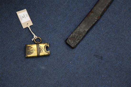 A George III Grenadier Company officers sword of the 53rd Regiment of Foot (Kings Shropshire Light Infantry),